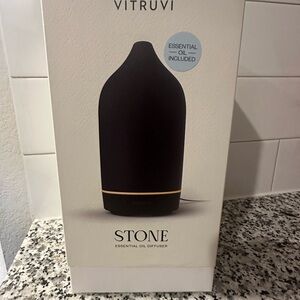 Vitruvi Black Stone Essential Oil Diffuser